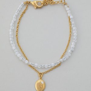 Bracelet de pierre de Lune infinie