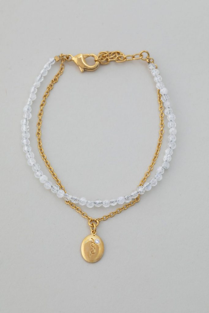 Bracelet de pierre de Lune infinie