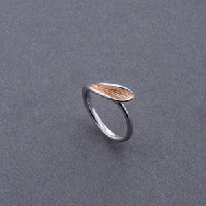 Bague "Feuille de cerisier"