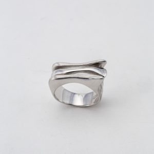 Bague "Trois vagues"