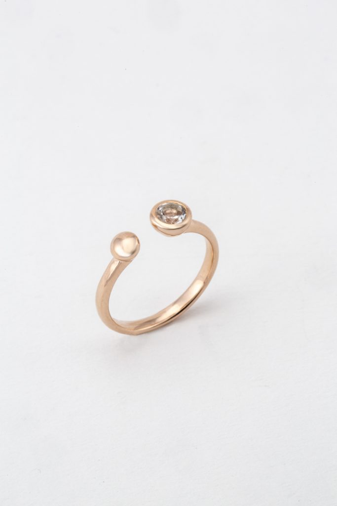 Petite bague de Cristal de Roche