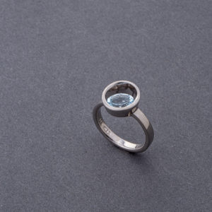 Bague "Planète bleue"
