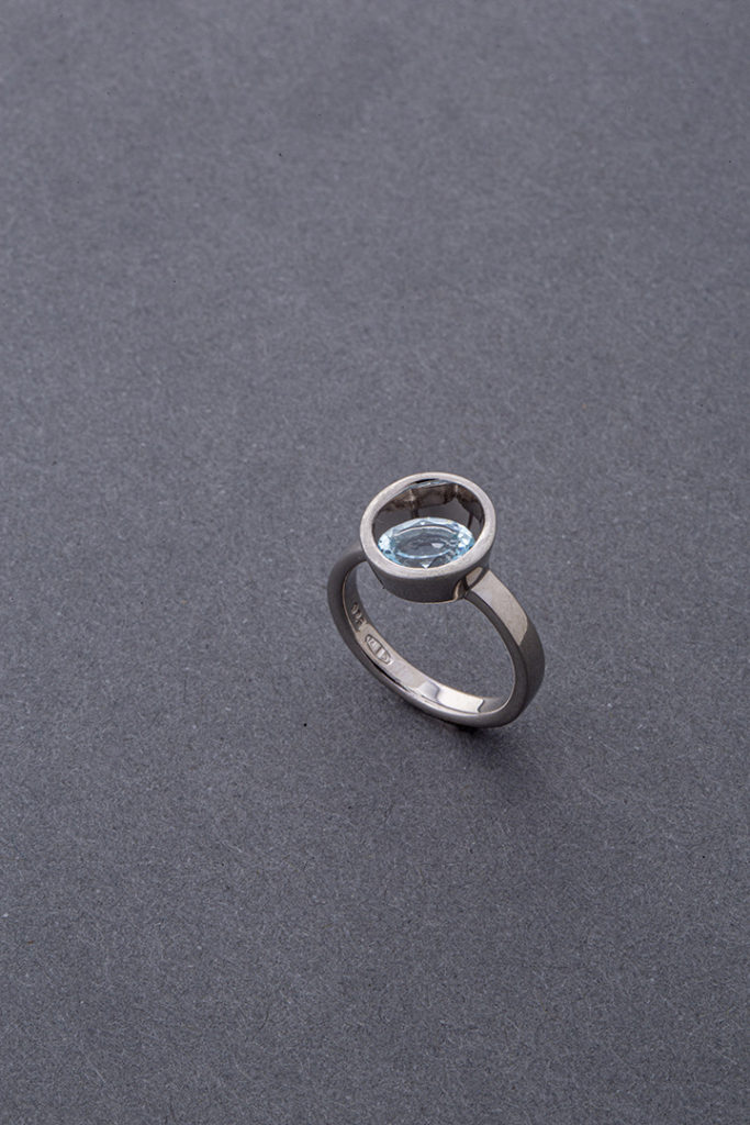 Bague "Planète bleue"