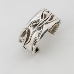 Bracelet drapé large