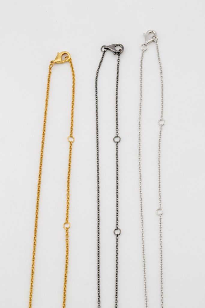 Chaîne sautoir maille forçat