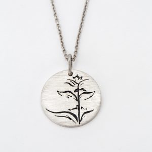 Pendentif "Gentiane"