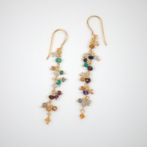 Boucles d’oreilles raffinées fine chaînette