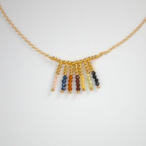 Collier délicat chaîne Boule